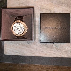 Rose Gold Michael Kors Watch
